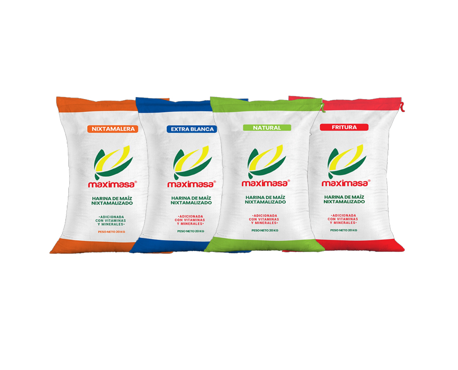 Verpackungsdesign für Maissäcke von Cargill